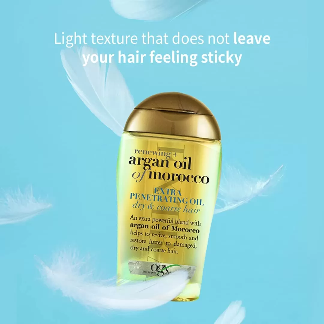 OGX Renewing Argan Oil of Morocco Extra Penetrating Oil 100ml - image 6