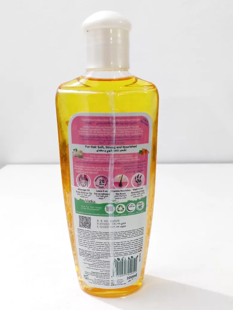 Dabur Naturals Garlic Enriched Hair Oil 200ml - image 2