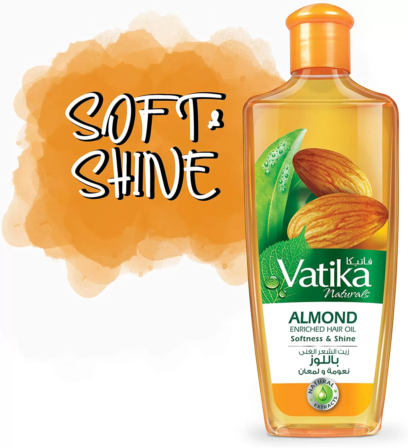 Dabur Vatika Naturals Almond Enriched Hair Oil 200ml - image 3
