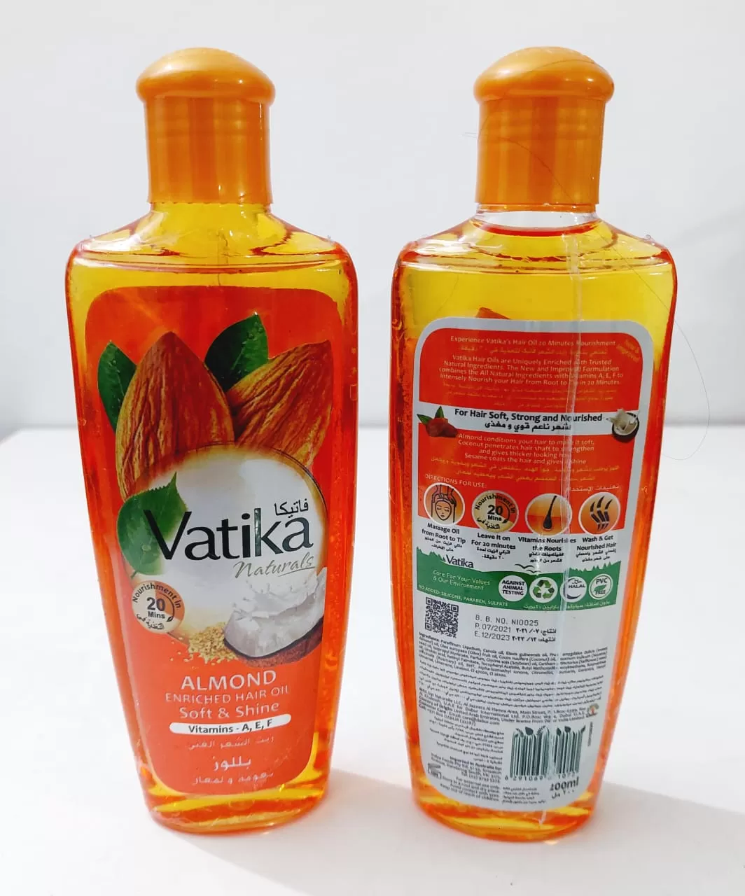 Dabur Vatika Naturals Almond Enriched Hair Oil 200ml - image 4