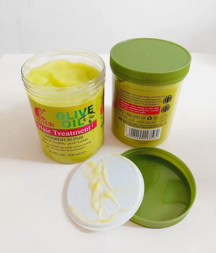 Roushun Olive Oil Hair Treatment 500ml Nourish Repair