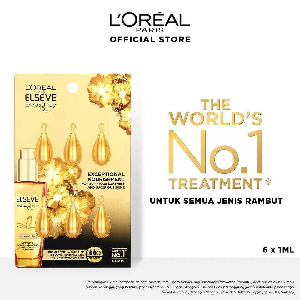 Loreal Paris Extraordinary Oil Droplet Hair Treatment - image 3