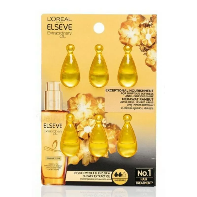 Loreal Paris Extraordinary Oil Droplet Hair Treatment - image 4