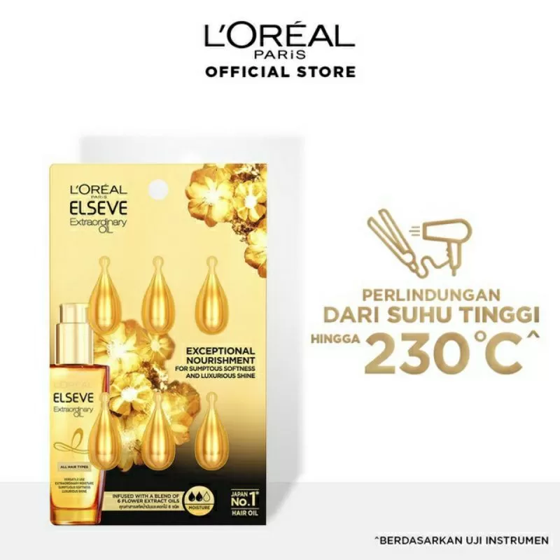 Loreal Paris Extraordinary Oil Droplet Hair Treatment - image 7