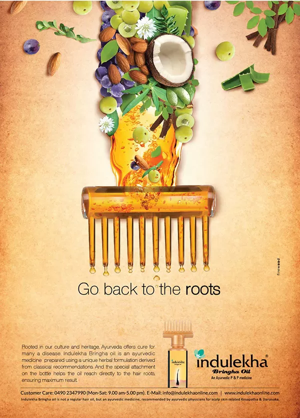 Indulekha Bringha Reduces Hair Fall Ayurvedic Oil 100ml - image 2