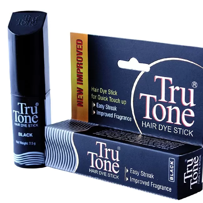 Tru Tone Hair Dye Stick Hair Color Stick Black 7.5 Gm - image 3