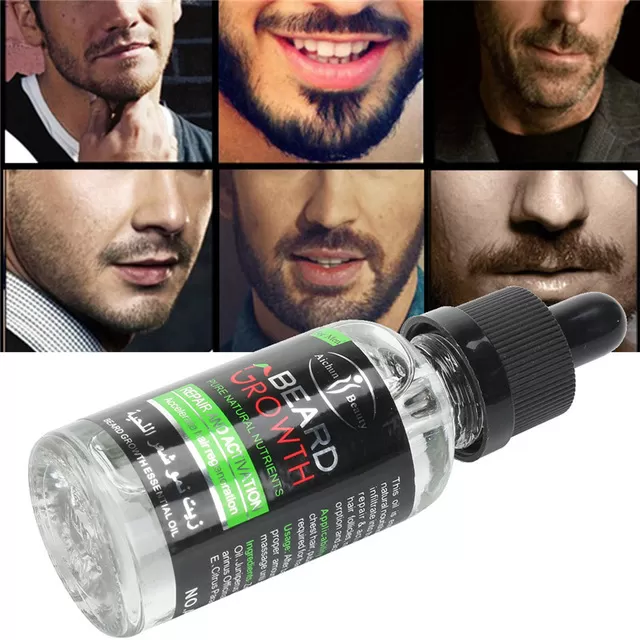 Aichun Beauty Men Moustache Beard Growth Oil 30m - image 2