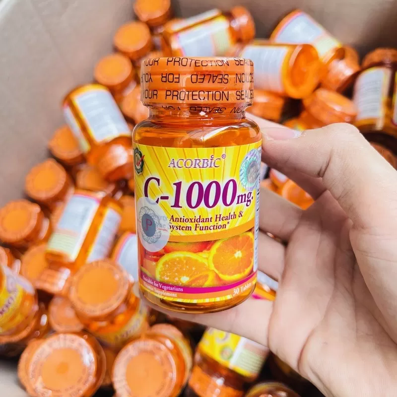 Acorbic Vitamin C 1000mg 30 Pills Antioxidant - image 7