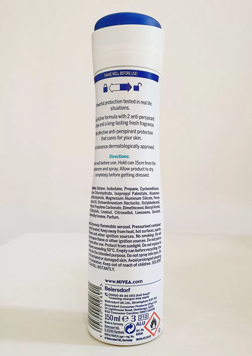 Nivea Dry Fresh Anti-Perspirant Deodorant 150ml - image 3