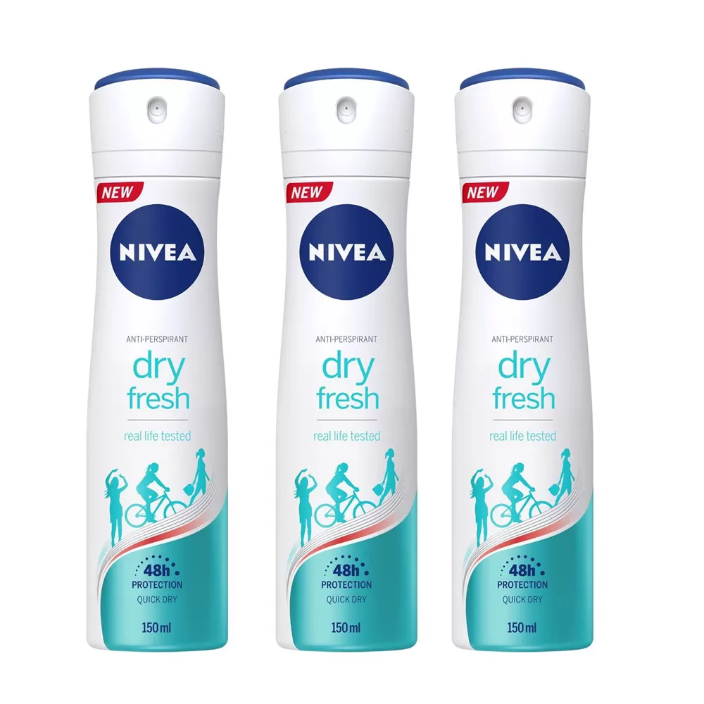 Nivea Dry Fresh Anti-Perspirant Deodorant 150ml - image 4