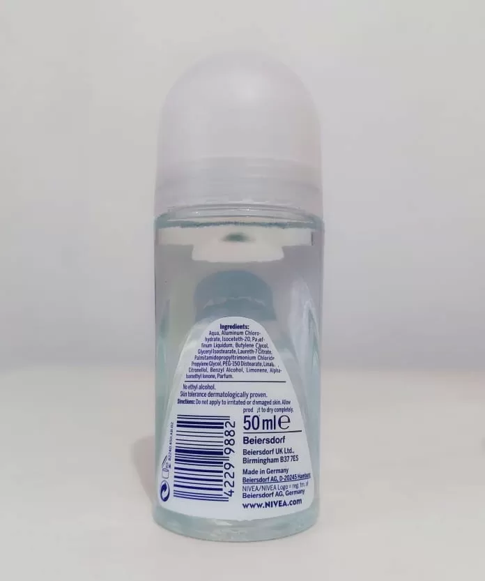 Nivea Pure Invisible Antiperspirant Deodorant Roll On - image 4