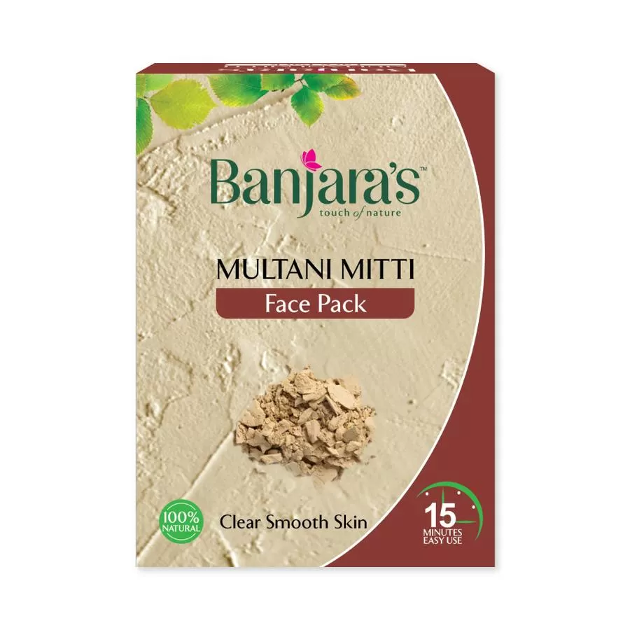 Banjaras Multani Mitti Face Pack Powder 100g - image 6