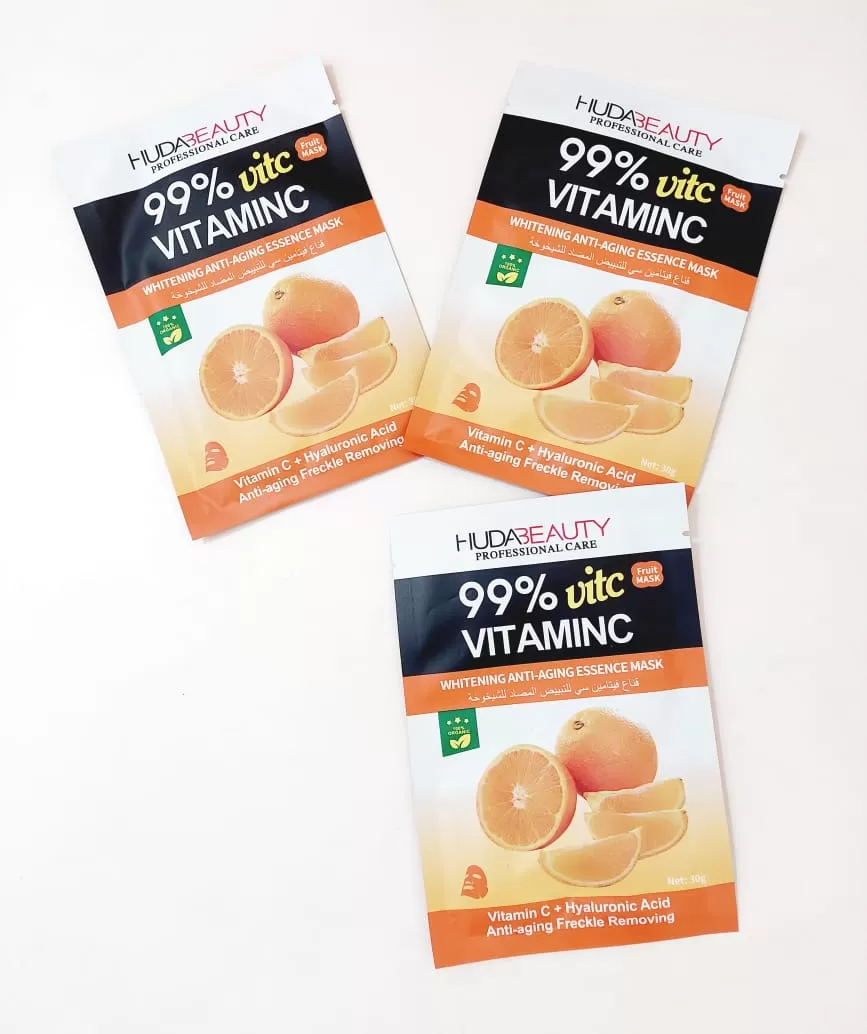 Huda Beauty Vitamin C Face Mask Sheet 1Pcs Vitamin C - image 6