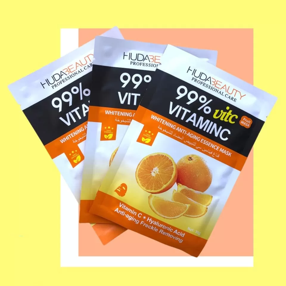 Huda Beauty Vitamin C Face Mask Sheet 1Pcs Vitamin C - image 7