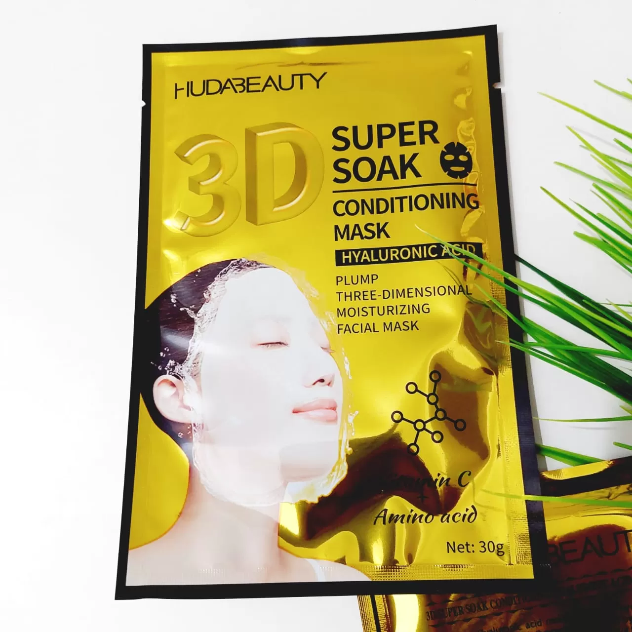 Huda Beauty Super Soak Conditioning Face Mask Sheet 1Pcs
