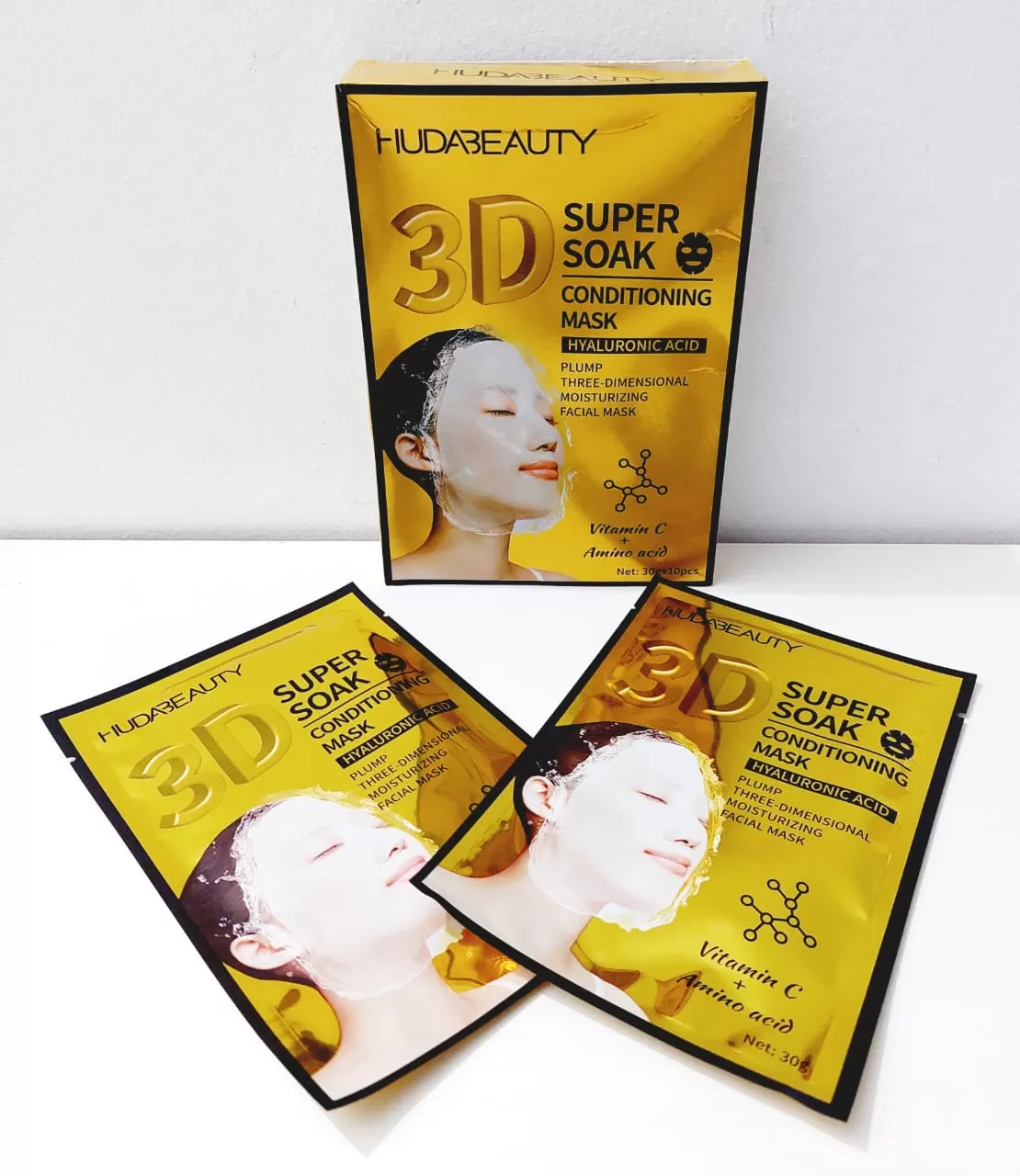 Huda Beauty Super Soak Conditioning Face Mask Sheet 1Pcs - image 3