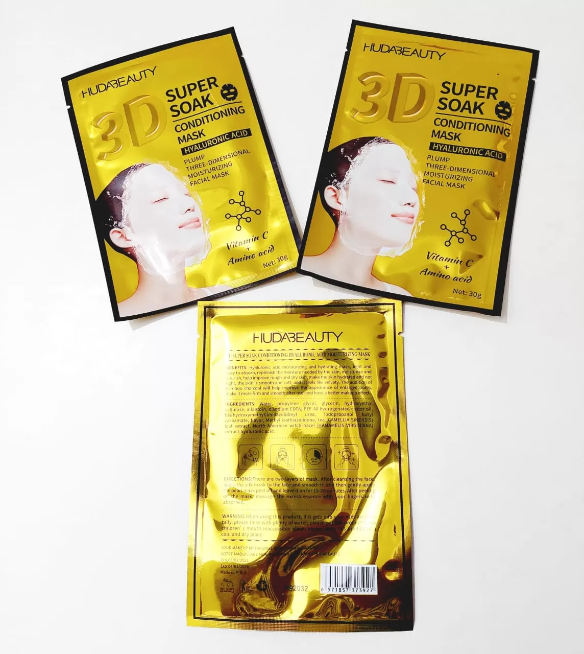 Huda Beauty Super Soak Conditioning Face Mask Sheet 1Pcs - image 7