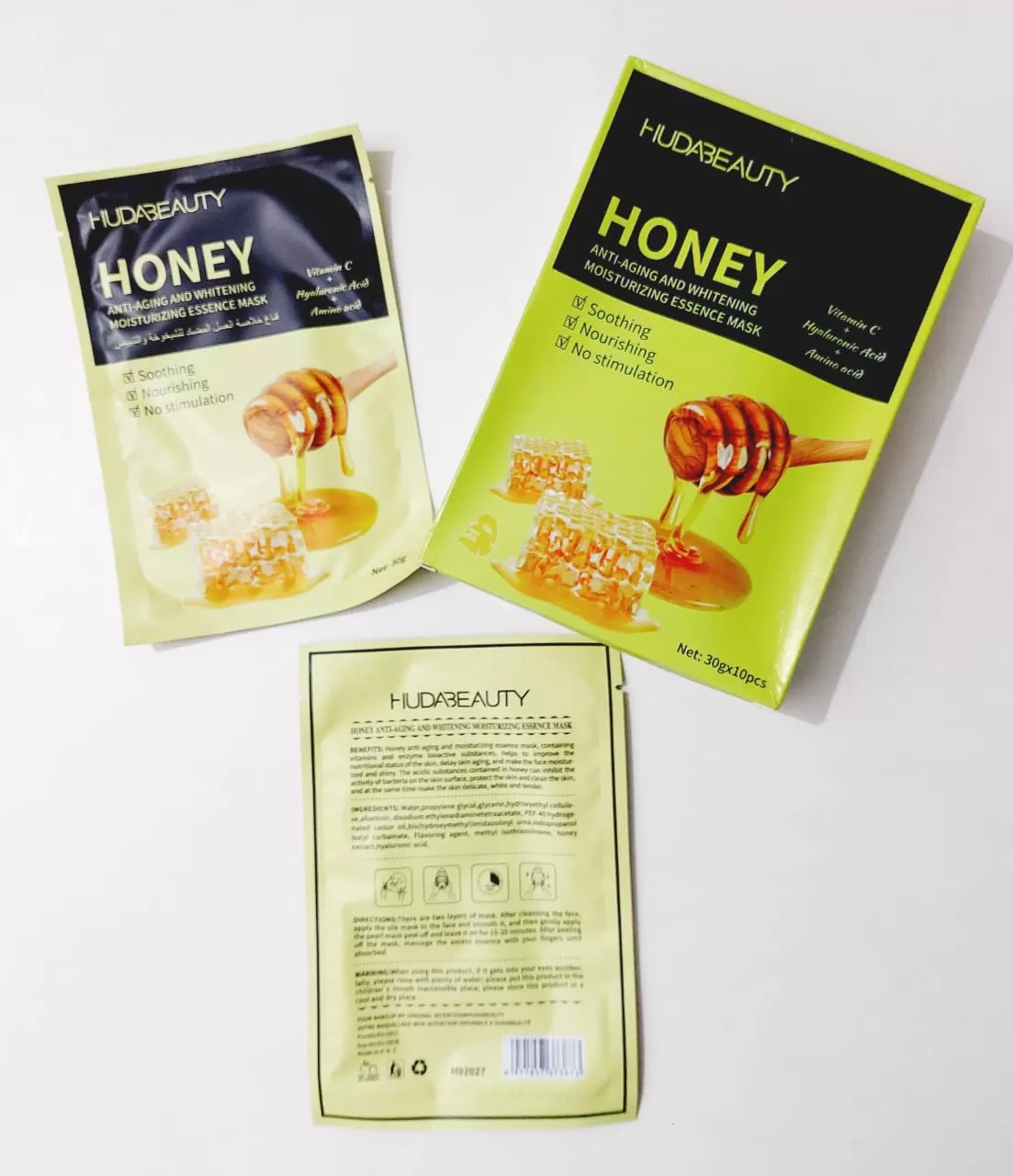 Huda Beauty Honey Face Mask Sheet 1Pcs - image 2