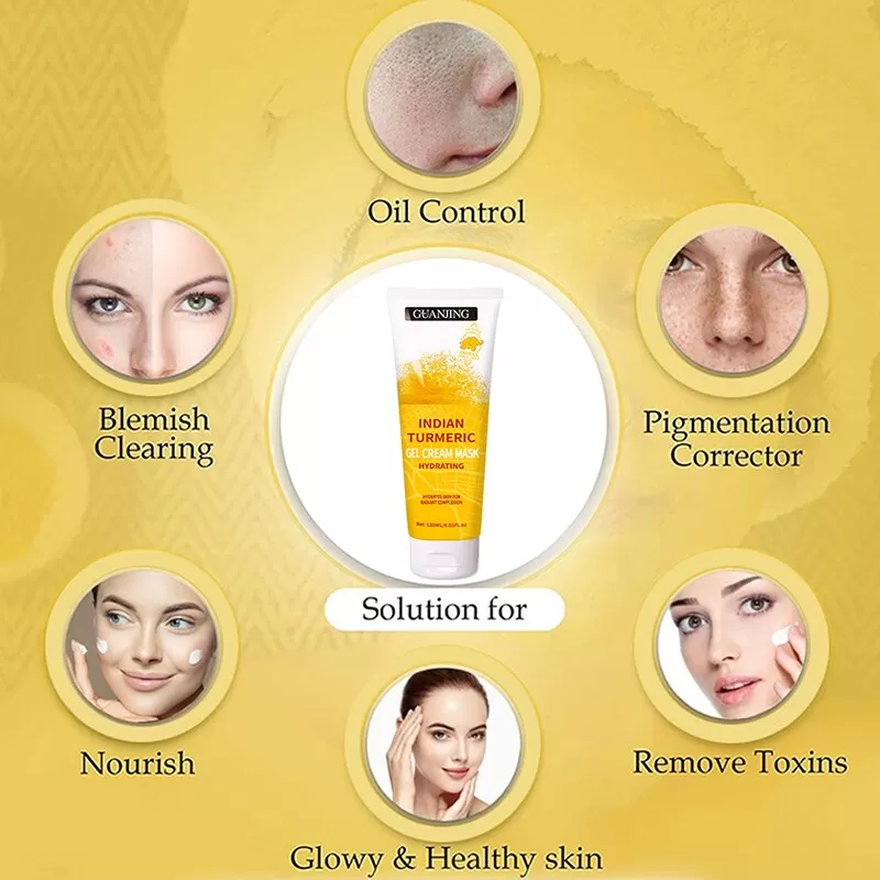 Guanjing Indian Turmeric Gel Cream Mask 120ml - image 2