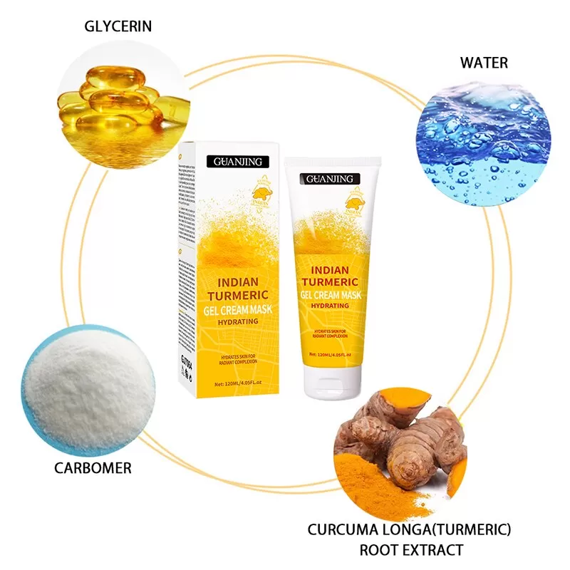 Guanjing Indian Turmeric Gel Cream Mask 120ml - image 4