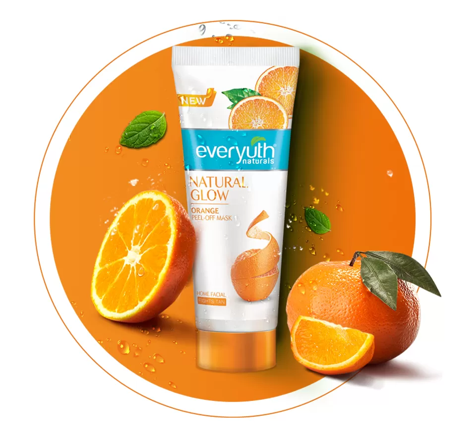 Everyuth Natural Orange Peel Off Mask 30g - image 2