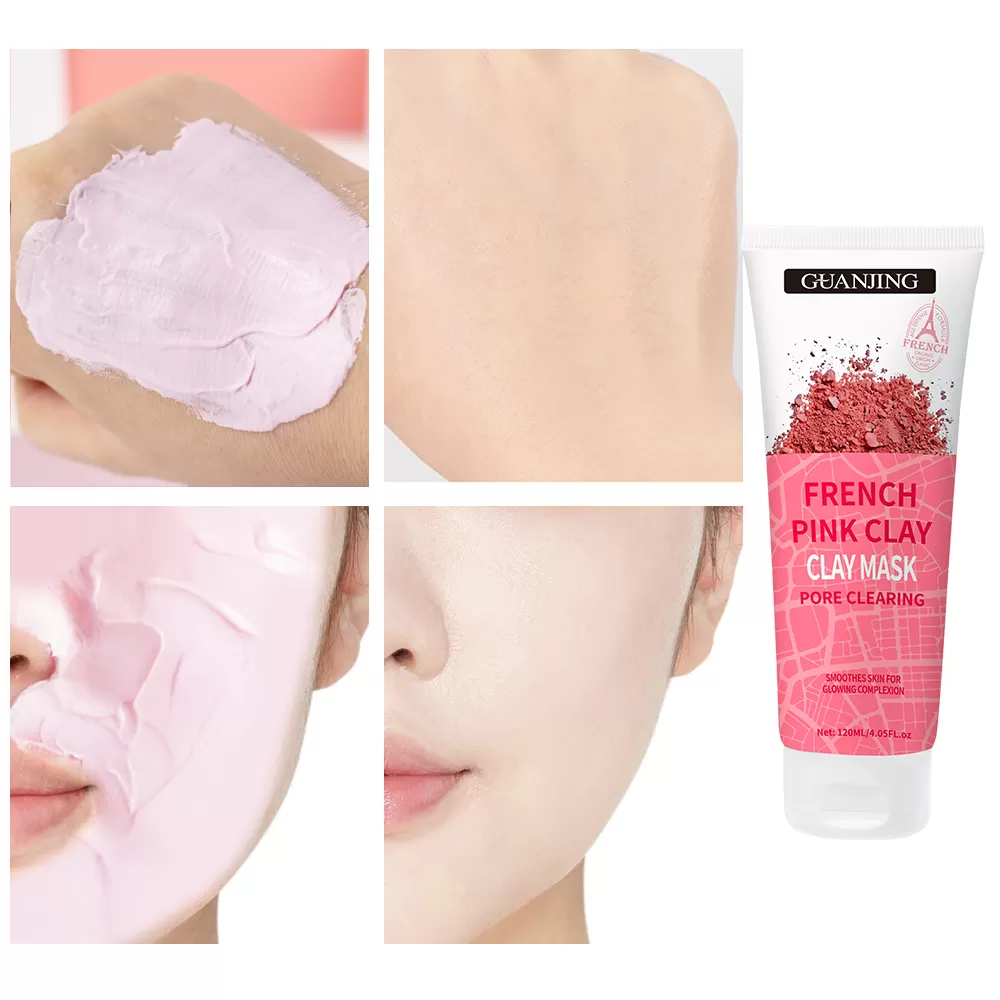 Guanjing French Pink Clay Mask 120ml - image 2