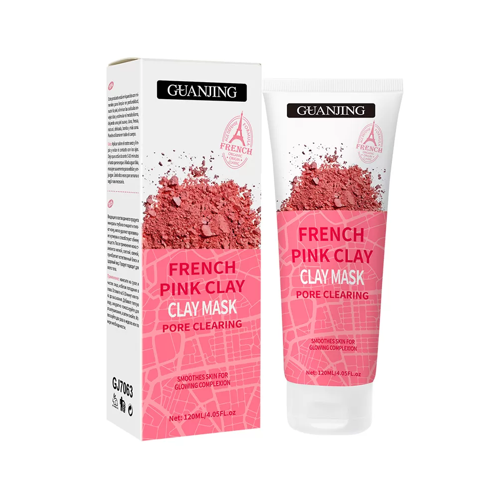 Guanjing French Pink Clay Mask 120ml - image 3