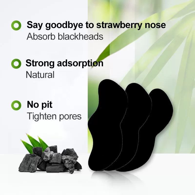 Black Nose Strips 5Pcs Blackhead Remover Strip Mask - image 3