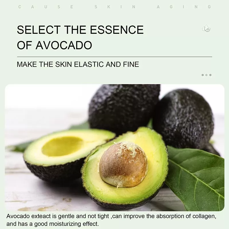 Bioaqua Avocado Extract Clearing Mud Cream Mask 8Pcs/1Box - image 4