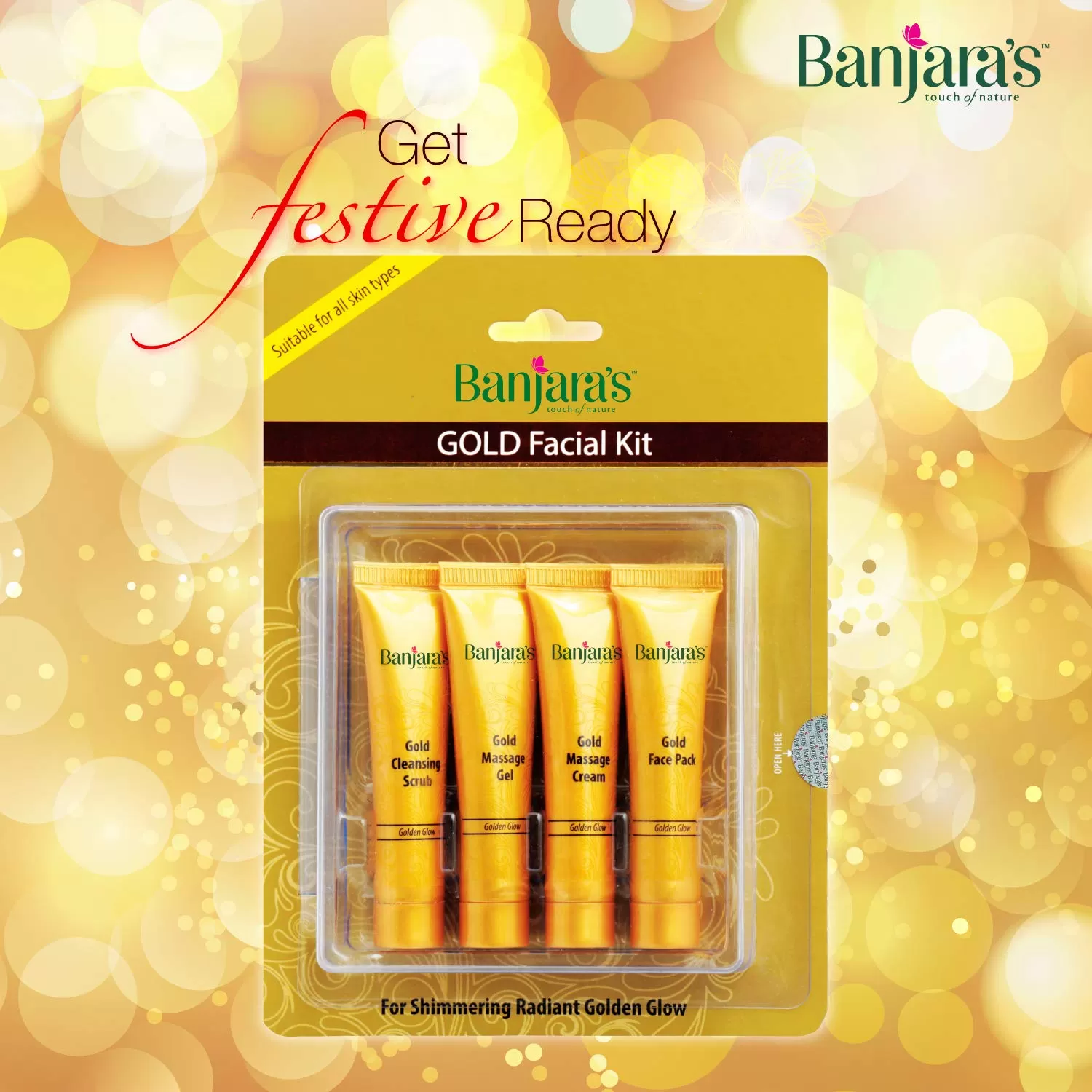Banjaras Gold Facial Kit Dark Spots Pigmentation Cream - image 5