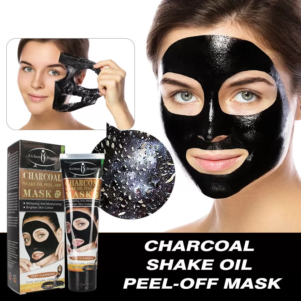 Aichun Beauty Charcoal Snake Oil Peel Off Face Mask 120m