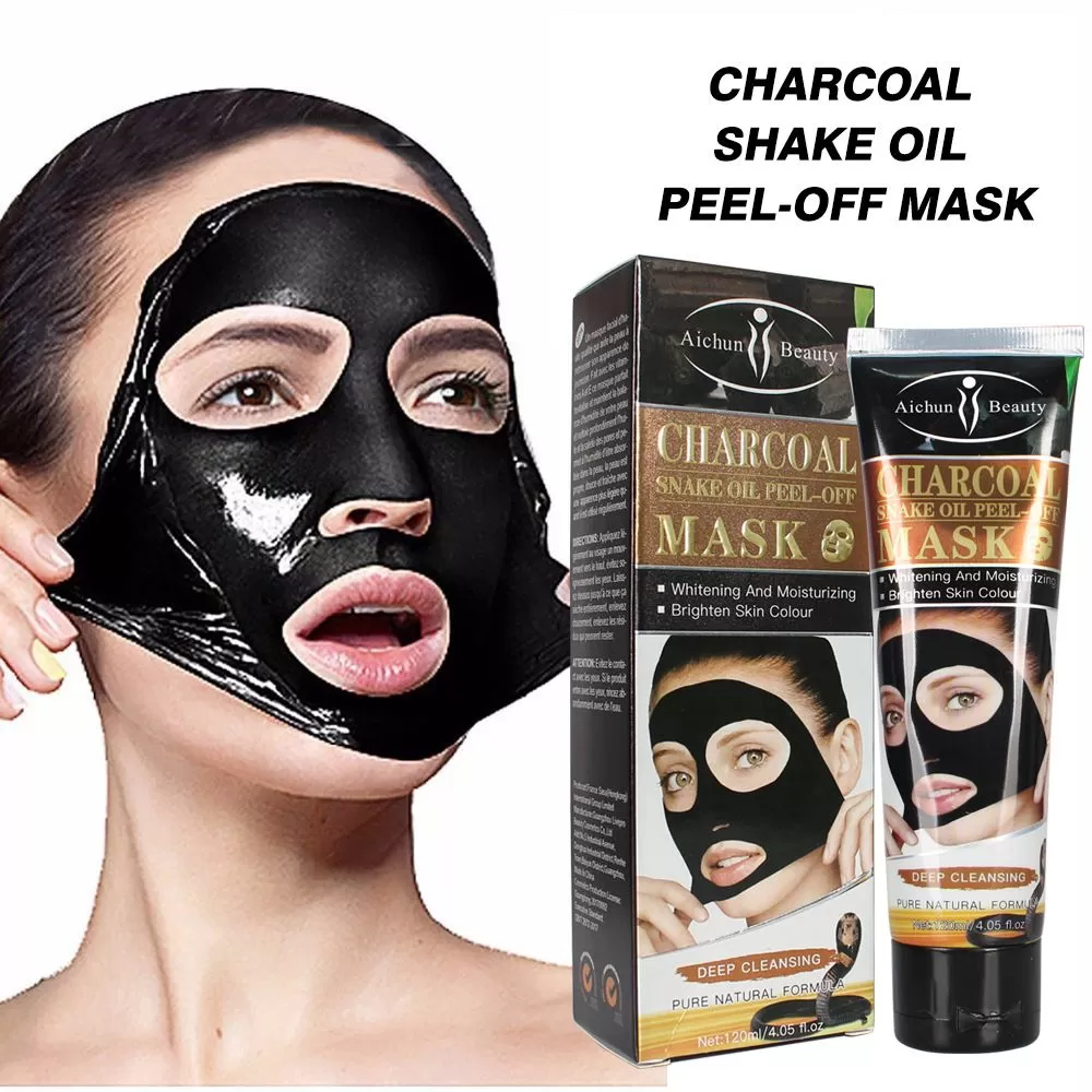 Aichun Beauty Charcoal Snake Oil Peel Off Face Mask 120m - image 6