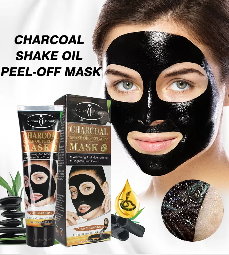 Aichun Beauty Charcoal Snake Oil Peel Off Face Mask 120m - image 7