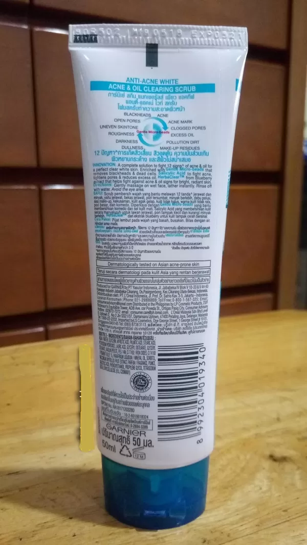 Garnier Skin Naturals Pure Active Clearing Scrub - image 4