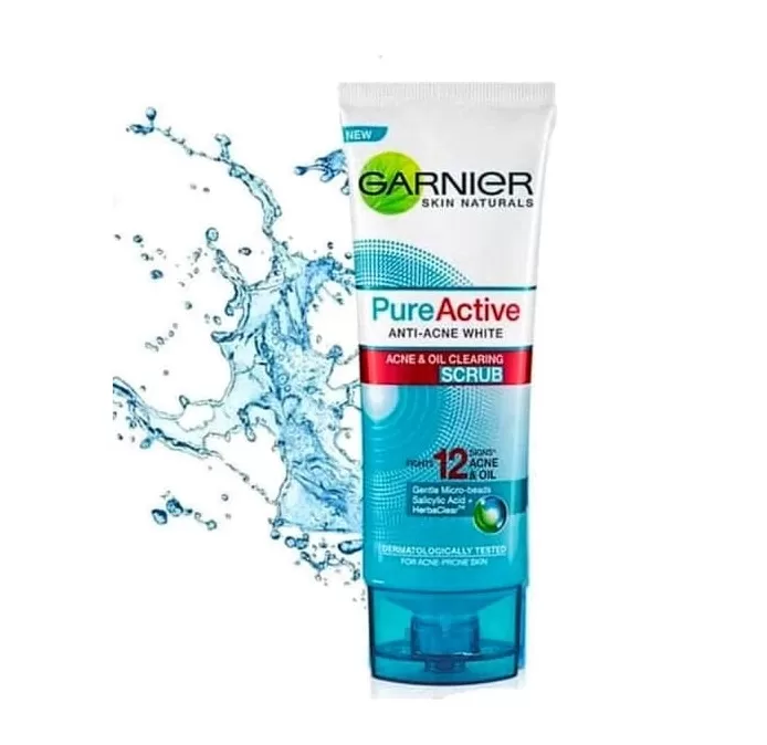 Garnier Skin Naturals Pure Active Clearing Scrub - image 5