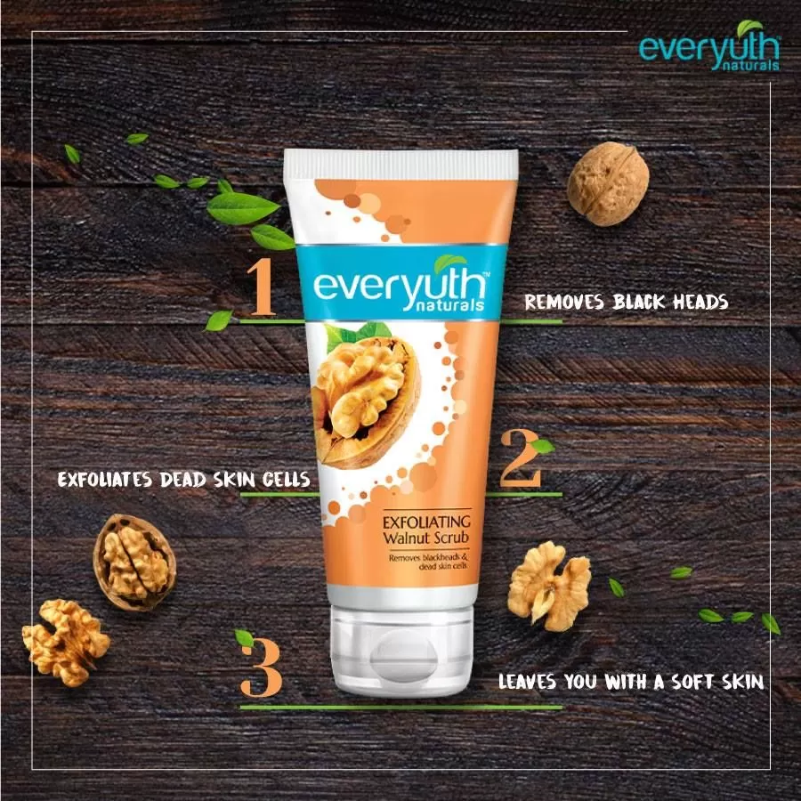 Everyuth Natural Exfoliating Walnut Scrub 50g - image 4