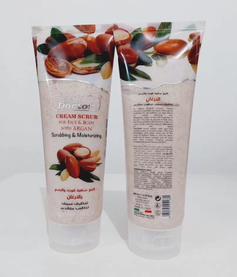 Skin Doctor Cream Face & Body Scrub 200ml - image 2