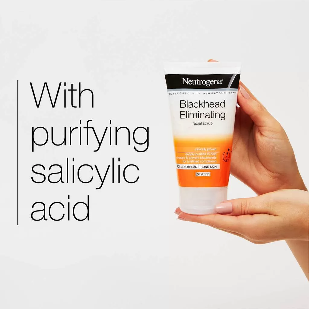 Neutrogena Blackhead Eliminating Facial Scrub 150ml - image 2