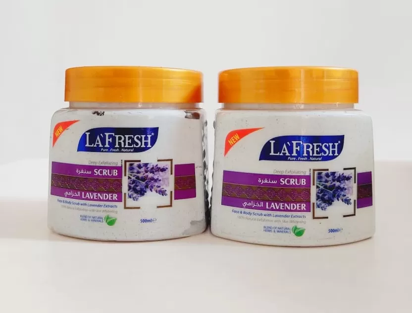 Lafresh Lavender Scrub 500ml Face & Body Scrub - image 4