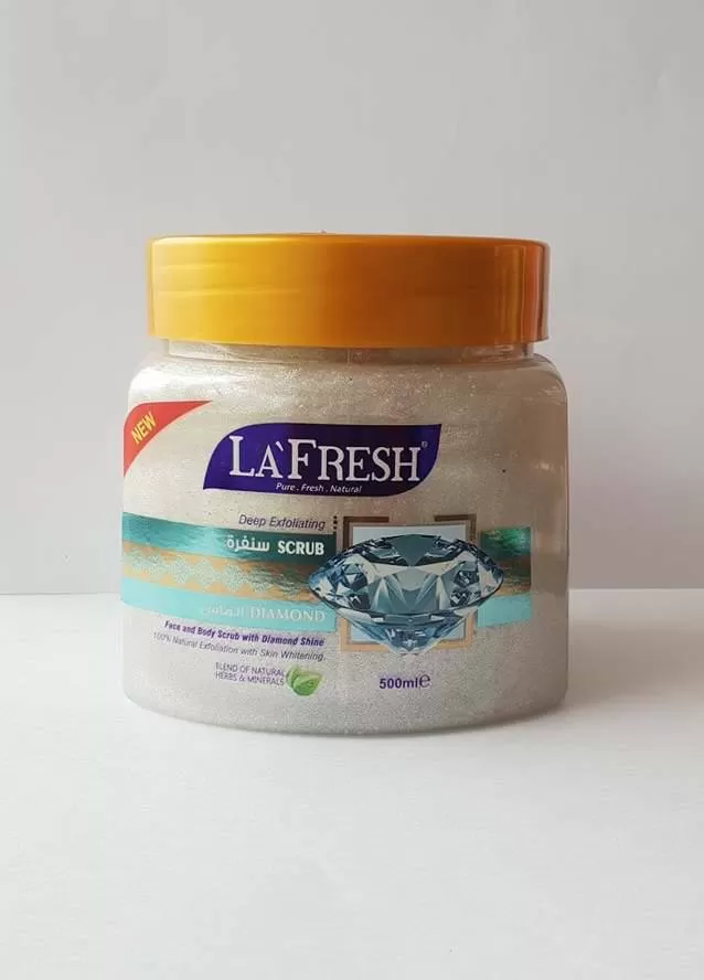 Lafresh Diamond Scrub 500ml Face & Body Scrub - image 2