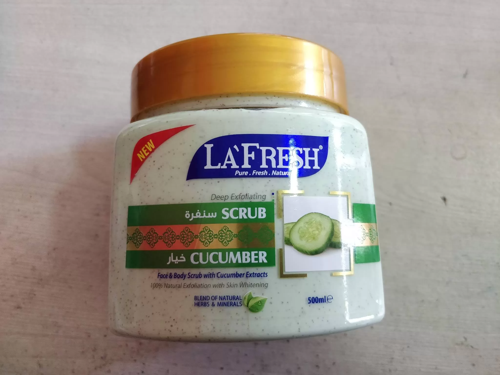Lafresh Cucumber Scrub 500ml
