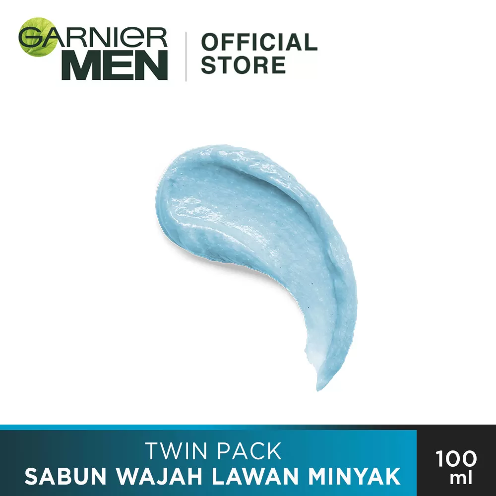 Garnier Men Turbo Light Oil Control Super Duo Foam 100ml - image 2