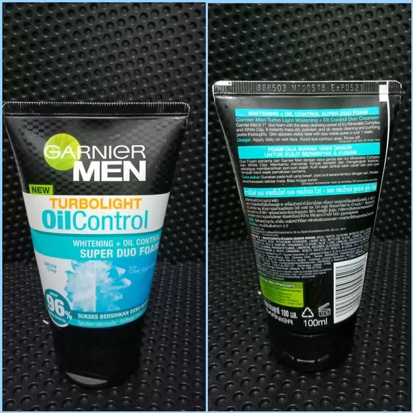 Garnier Men Turbo Light Oil Control Super Duo Foam 100ml - image 6