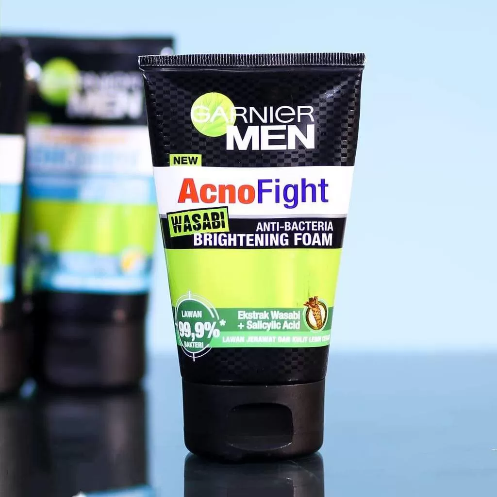 Garnier Men Acno Fight Wasabi Foam 100ml - image 6