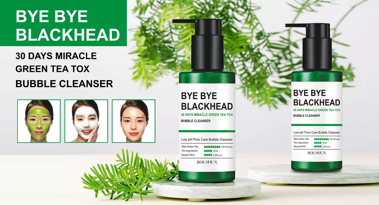 Roushun Bye Bye Blackhead 30 Days Miracle Green Tea - image 3