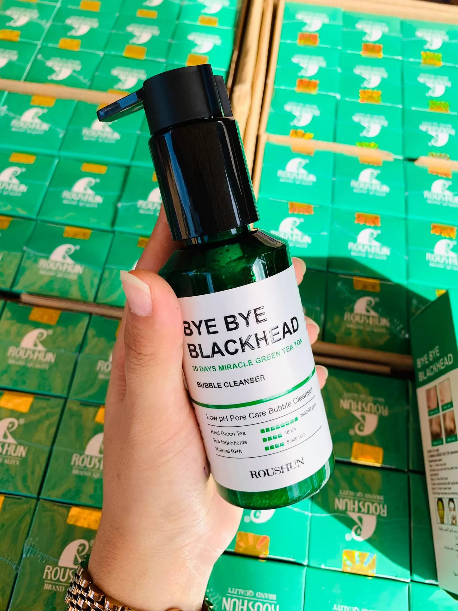 Roushun Bye Bye Blackhead 30 Days Miracle Green Tea - image 5