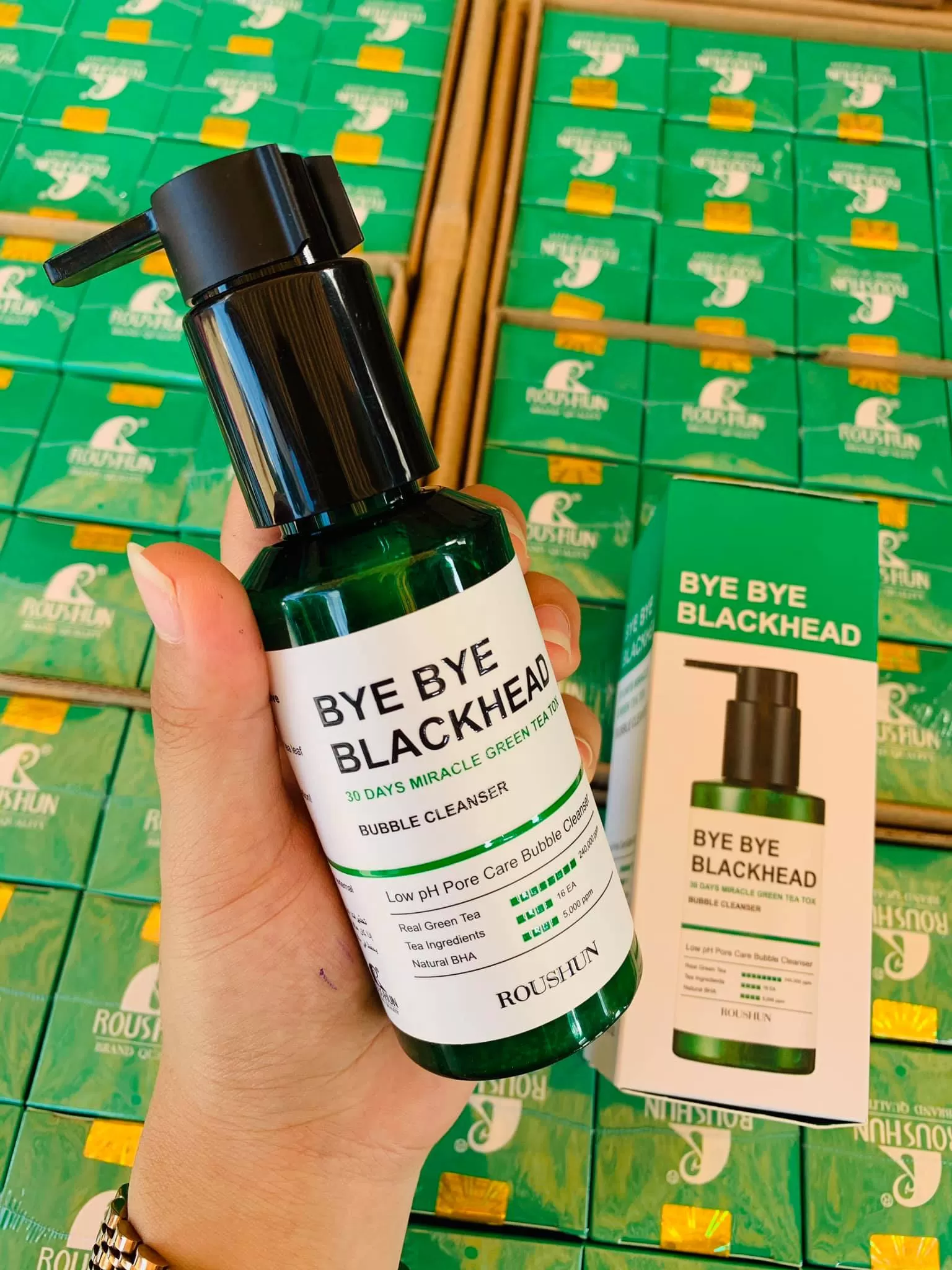 Roushun Bye Bye Blackhead 30 Days Miracle Green Tea - image 6