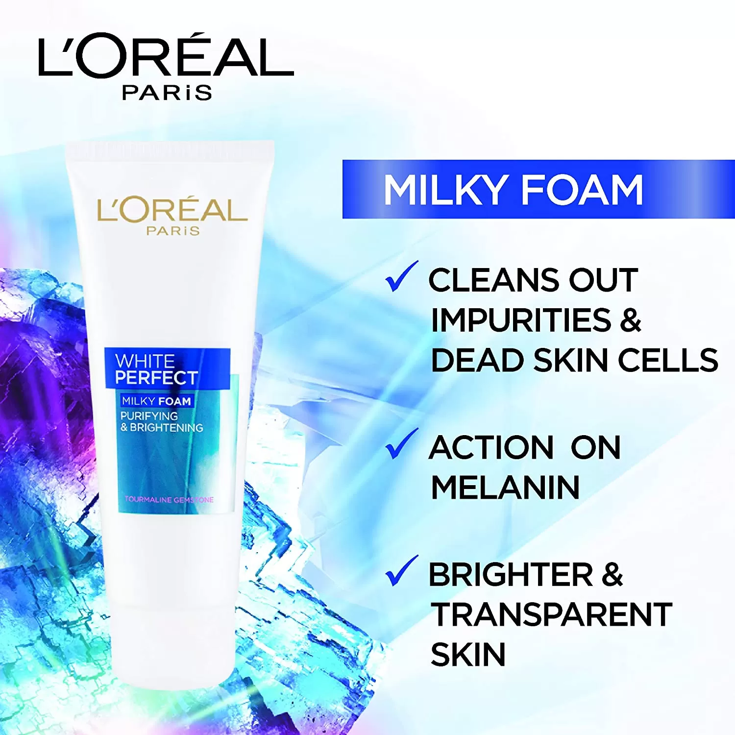 Loreal Paris Perfect Milky Foam Face wash 50ml - image 3