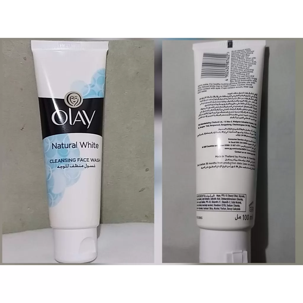 Olay Natural White Cleansing Face Wash 100ml Skin Care s