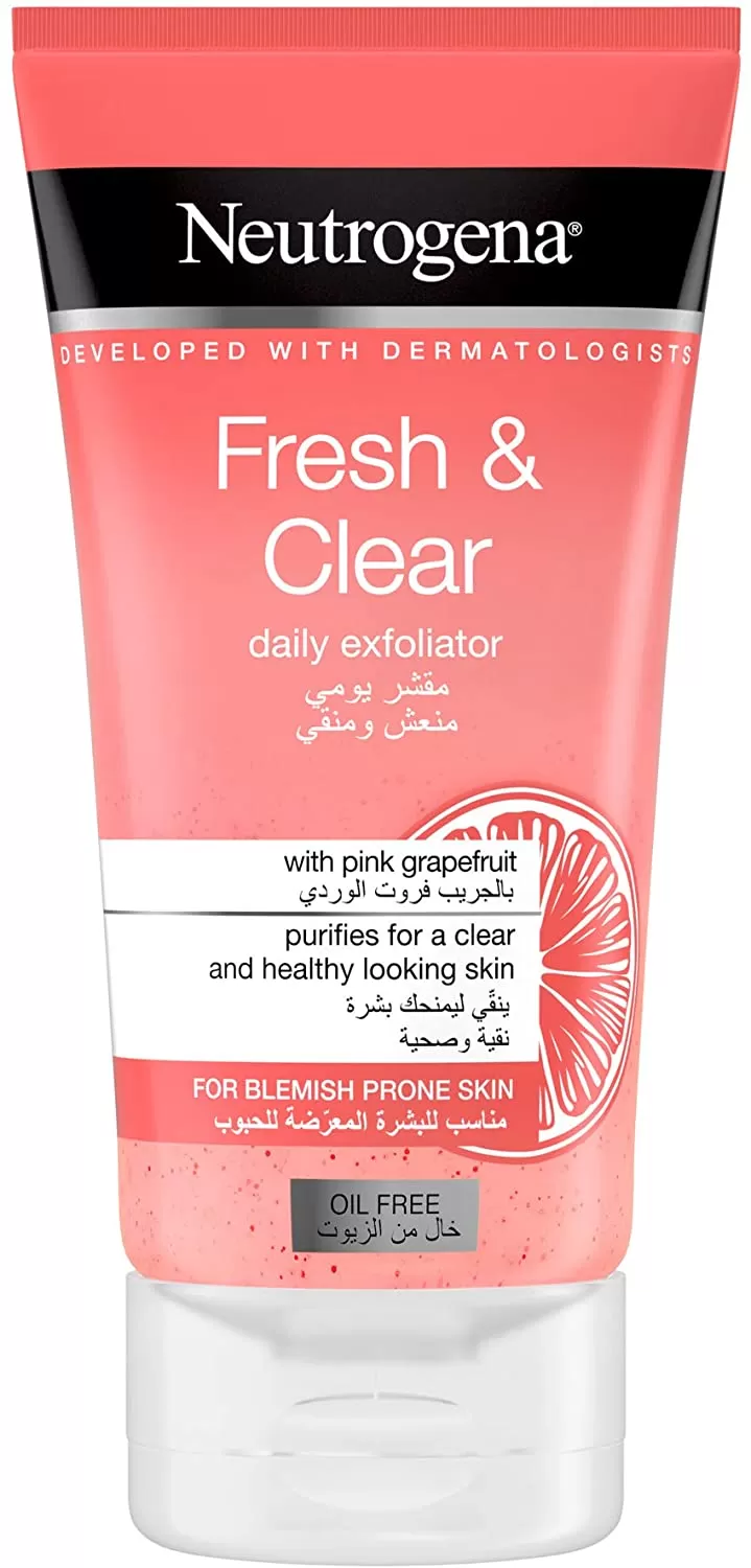 Neutrogena Fresh & Clear Facial Scrub 150ml Skin - image 5